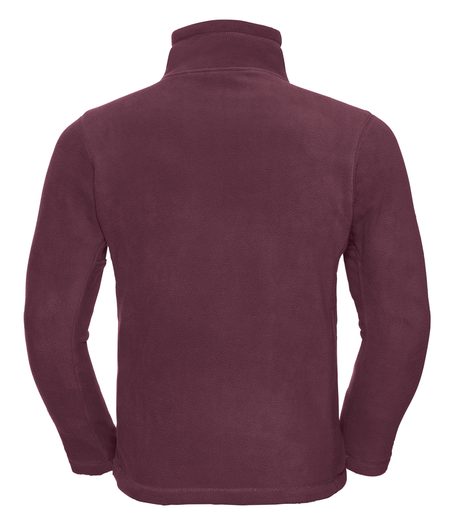 Russell Zip Neck Outdoor Fleece – Lightweight & Comfortable Workwear Layer - Image 3