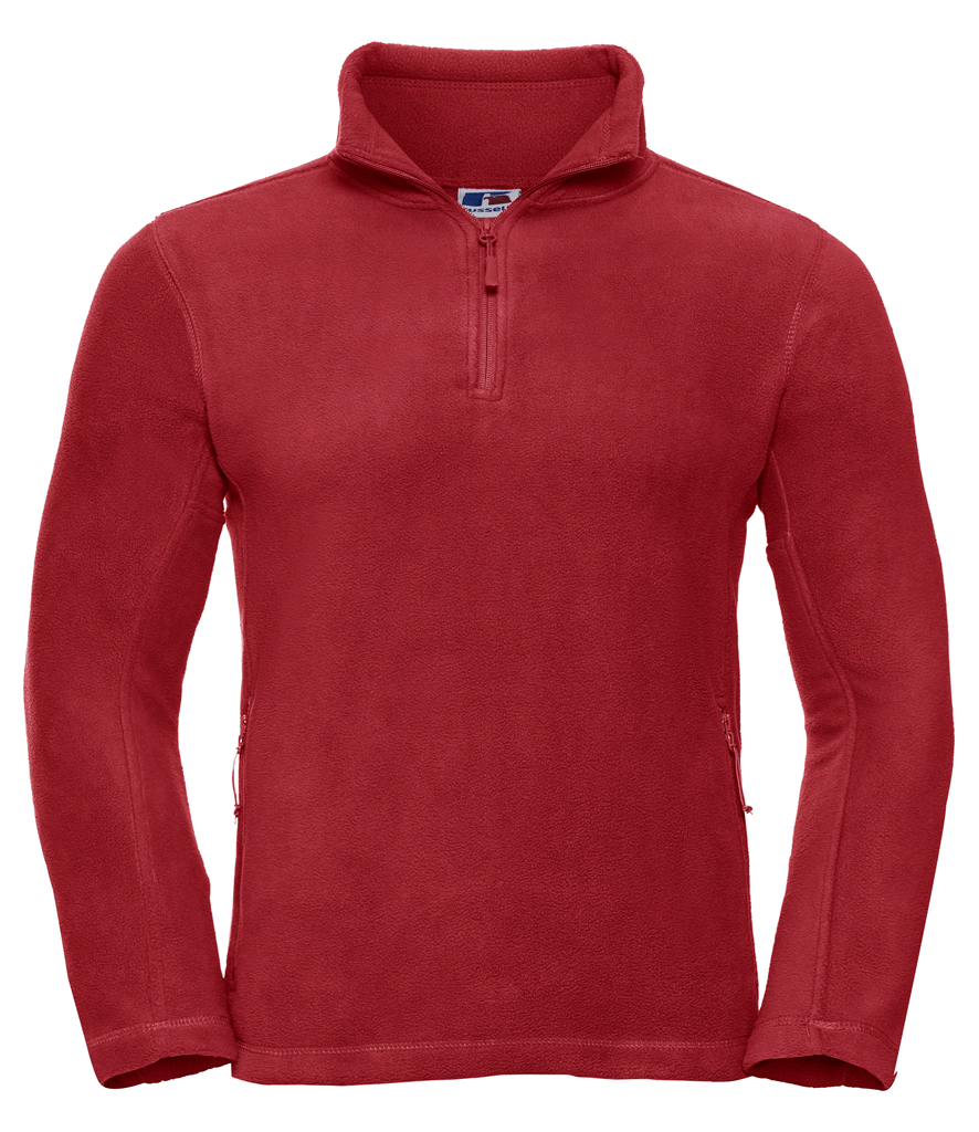 Russell Zip Neck Outdoor Fleece – Lightweight & Comfortable Workwear Layer - Image 5
