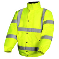 Horse & Rider Hi Vis Yellow Bomber - Brook Hivis - Cheap Price