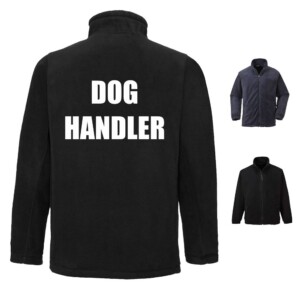 Dog handler printed portwest heavyweight fleece
