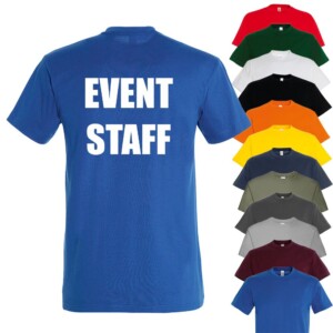 Event staff team t-shirt