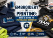 Embroidery or Printing for Personalised Workwear