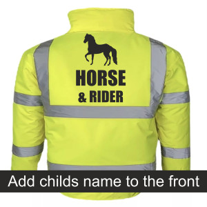 Kids Horse Riding Bomber Jackets
