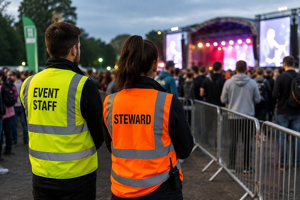 Hi-Vis Clothing for Event Staff and Stewards