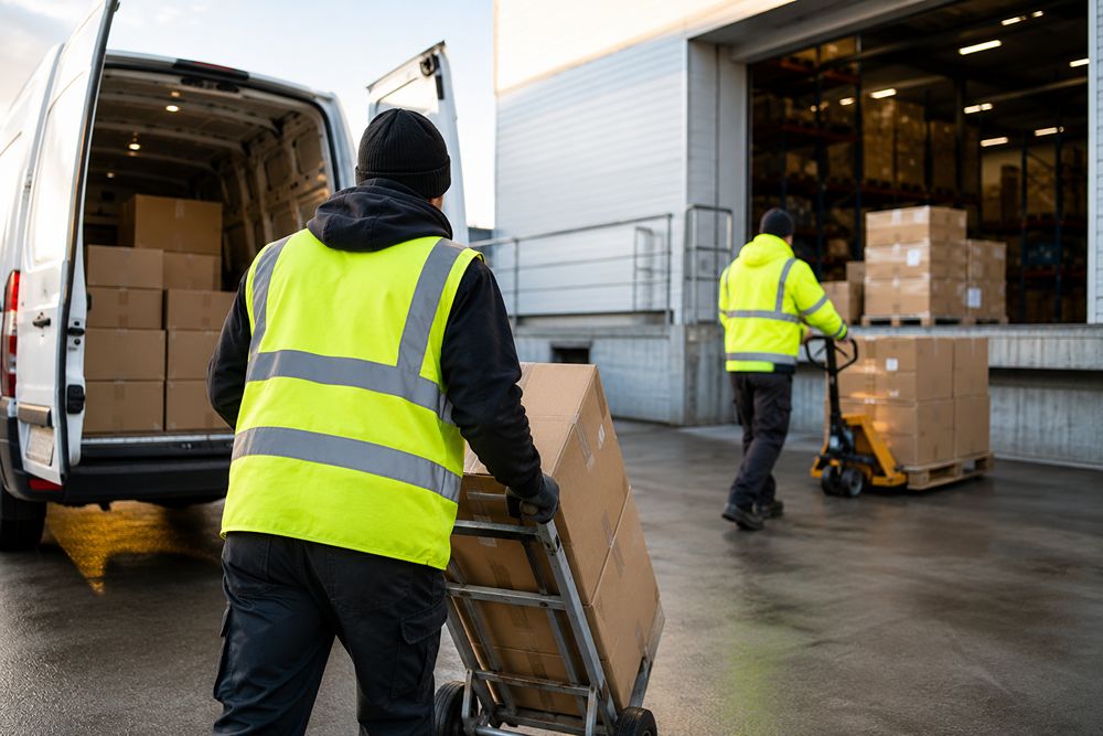 Hi-Vis Works Best for Delivery and Logistics Teams