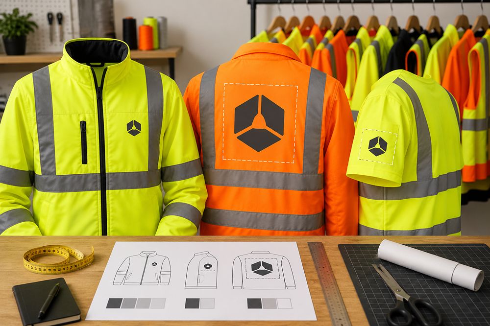 Right Logo Size for Custom Hi-Vis Clothing