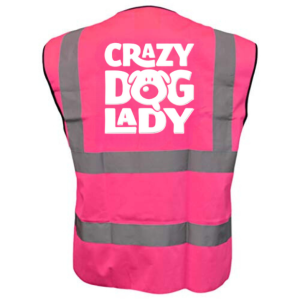 *sale* Crazy Dog Lady WT Pink Vest