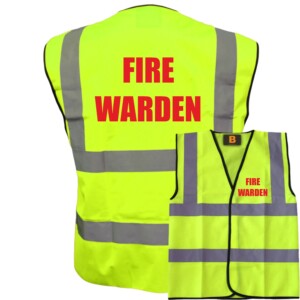 Yellow Fire Safety Vests