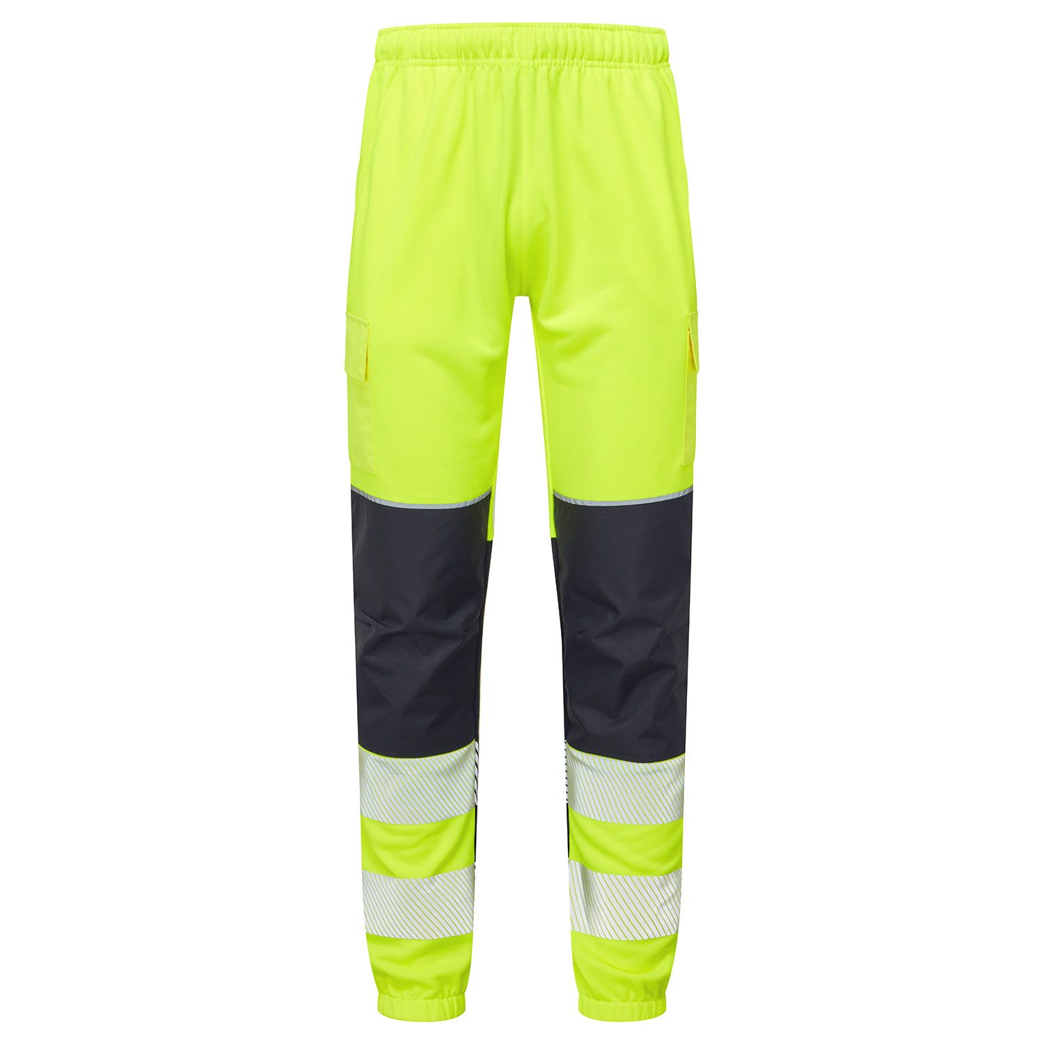 Supertouch Eco Hi Vis Jogging Bottoms, 2 Colour Options - Image 2