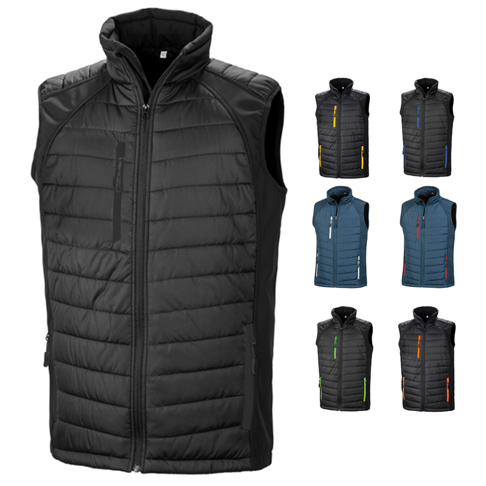 thumbnail image 2 of Result Recycled Fleece Polarthermic Bodywarmer Vest - Mens Sleeveless Gilet 2 of 4