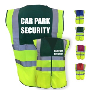 Car park security premium event hi vis vest