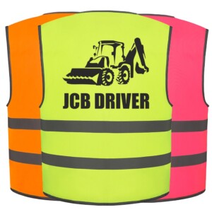 JCB Driver Waistcoat Kids