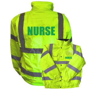 Nurse medical yellow bomber