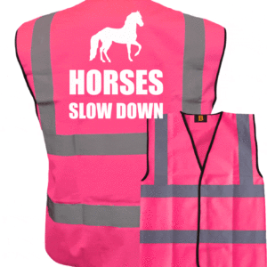 Horses Slow Down Vest WT-0