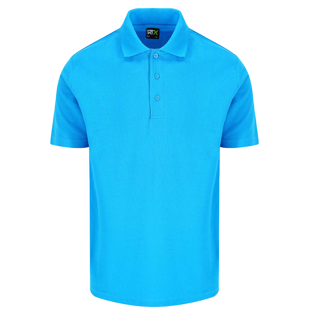 Turquoise Polo Shirt - Brook Hivis - Top Quality - Fast UK Delivery