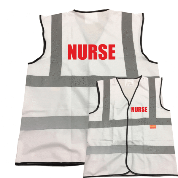 White Nurse Vest-0