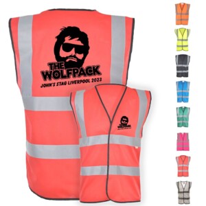 The Wolfpack Stag Hi Vis Vest